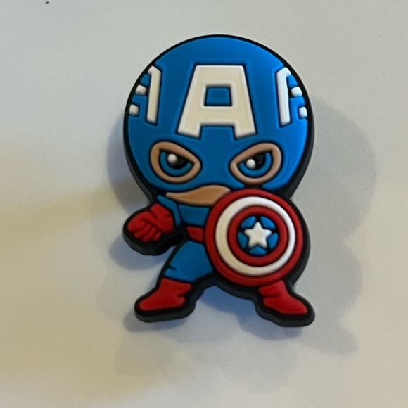 Crocs Marvel & Captain America gems charms jibbitz 4  shoe charms accessories - Picture 2 of 7